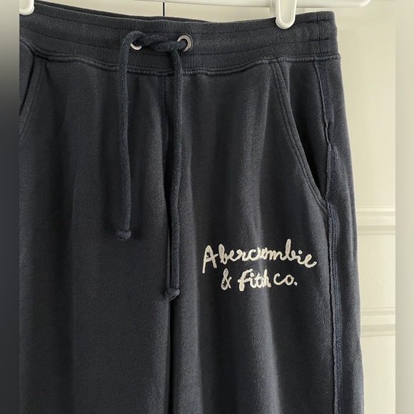 Abercrombie navy joggers size xs - Picture 2 of 7